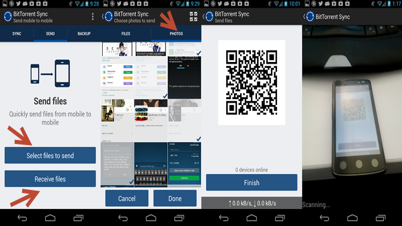 How to use BitTorrent Sync for Android