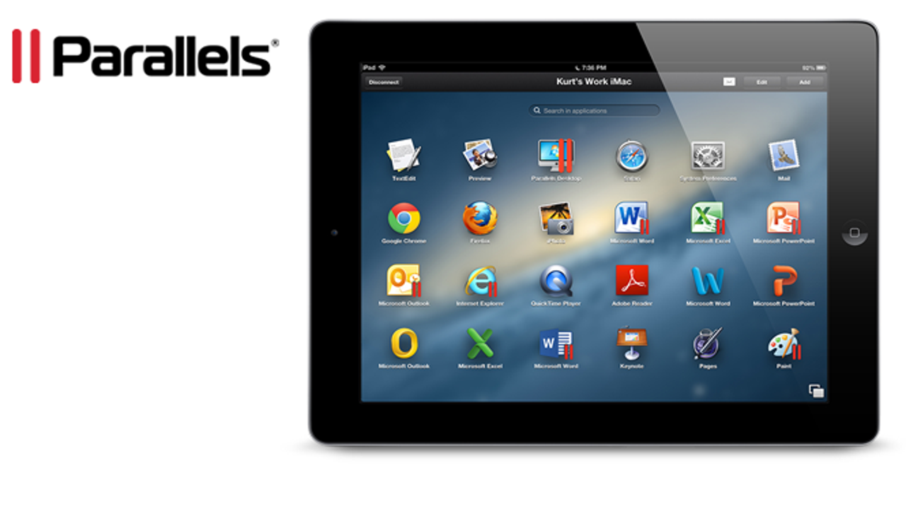 Use Windows/Mac software on your iPad with Parallels Access