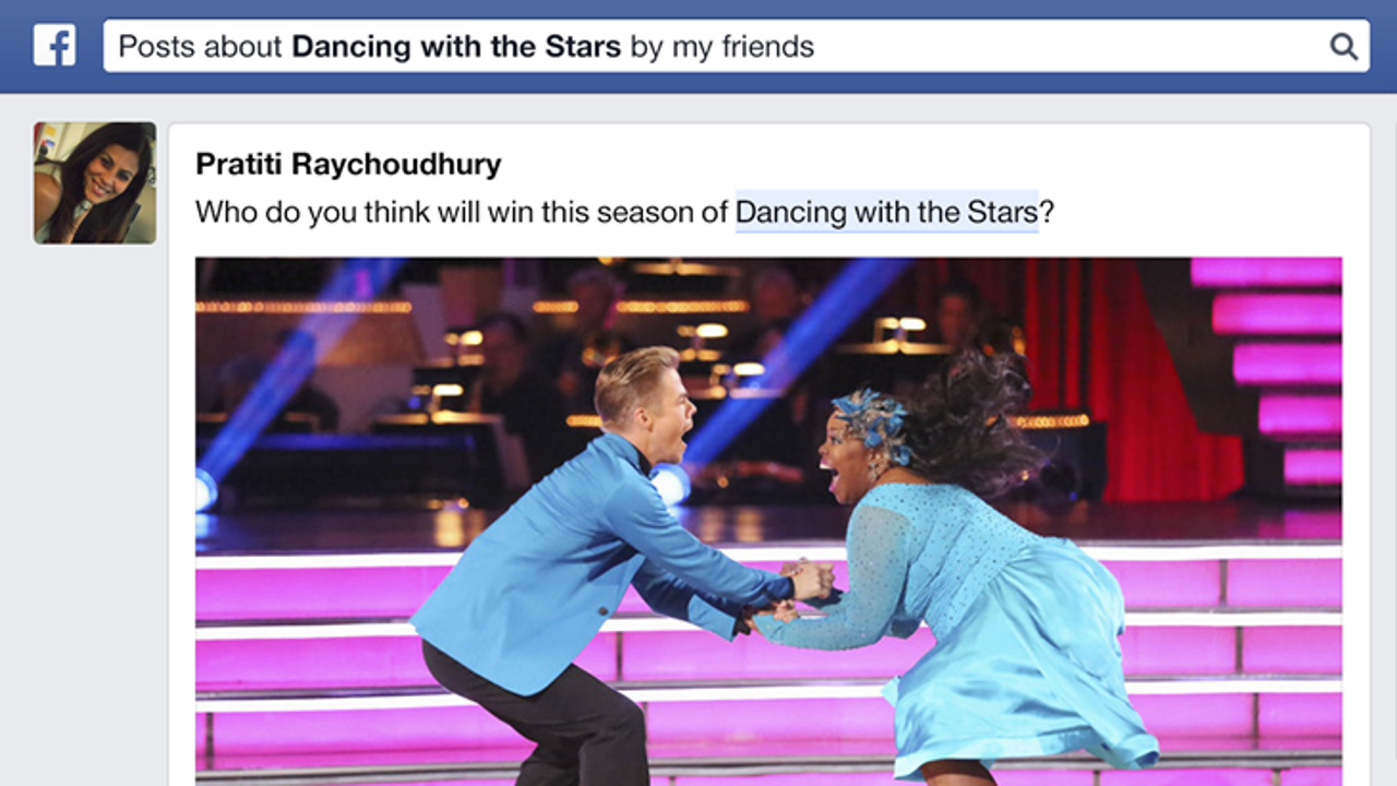 Facebook Graph Searches now include status updates and comments