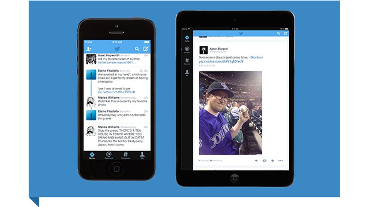 Twitter app redesigned for iOS 7