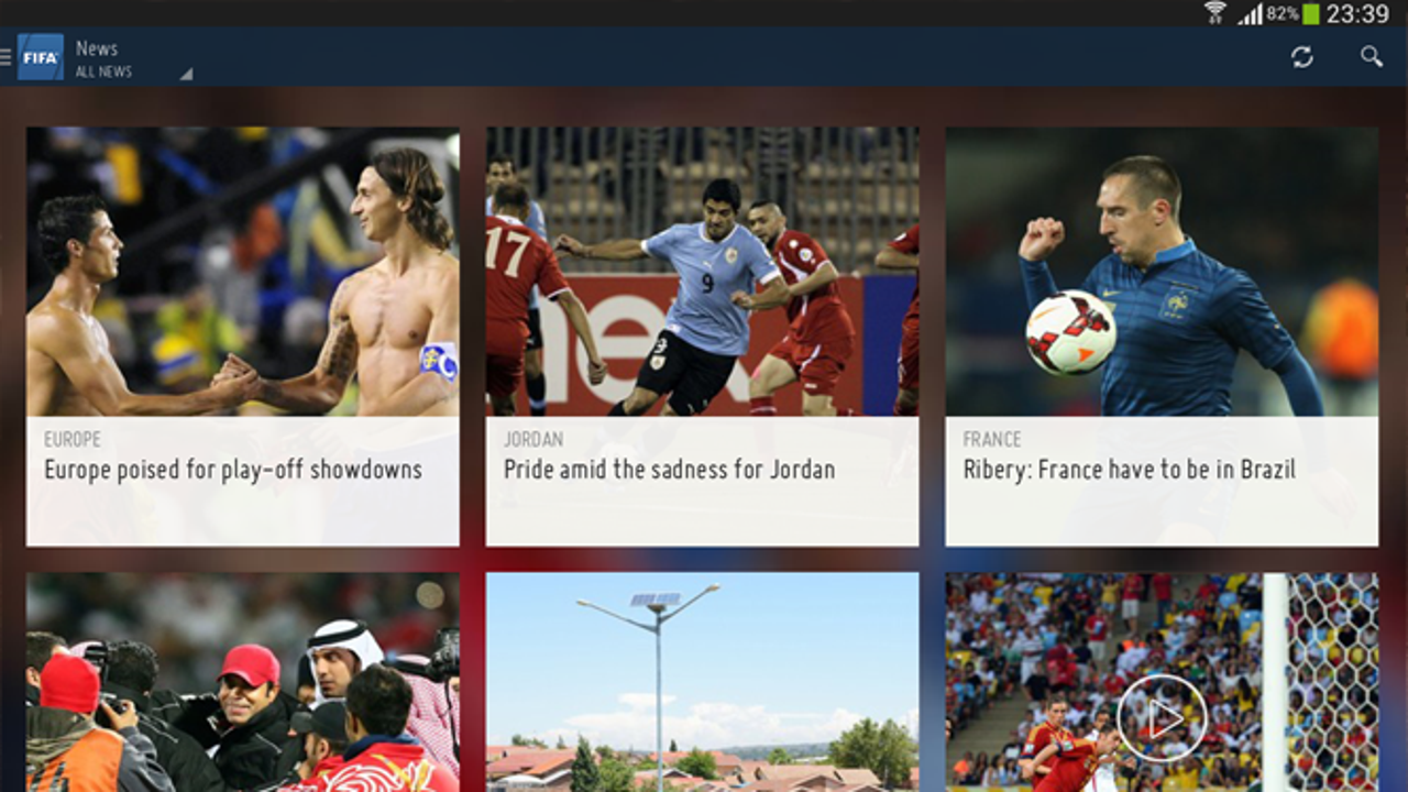 Official FIFA app released on iOS and Android