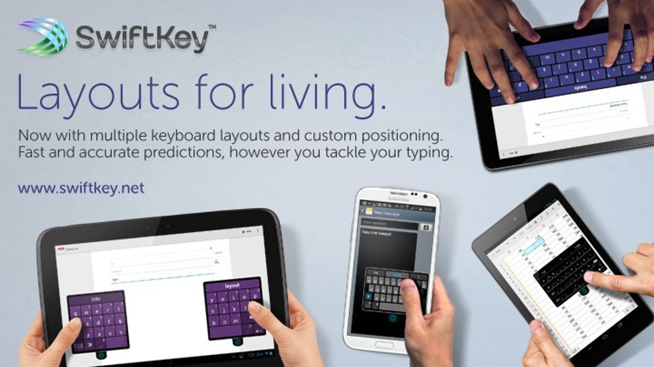 SwiftKey update features custom keyboards