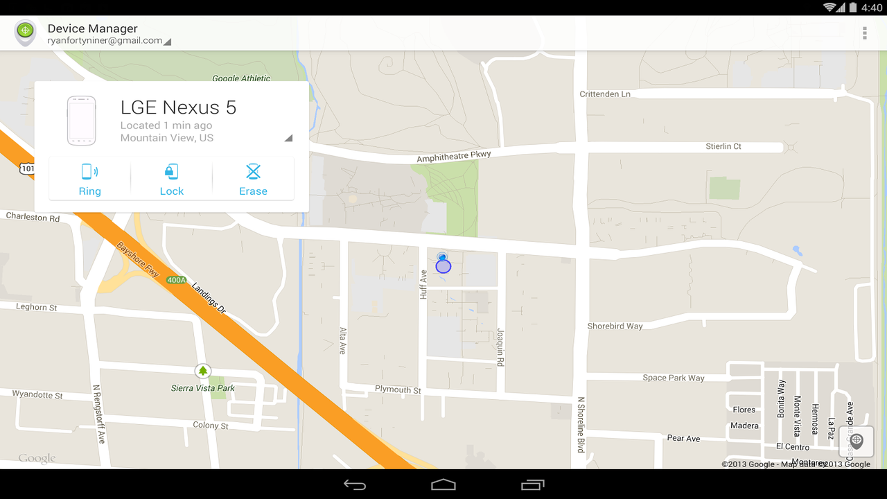 Android Device Manager app now available
