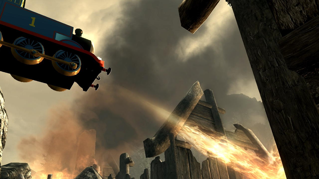 Really Useful Dragons brings Thomas the Tank Engine to Skyrim