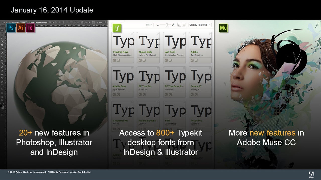 Adobe Creative Cloud update brings 3D printing to Photoshop, tightens integration