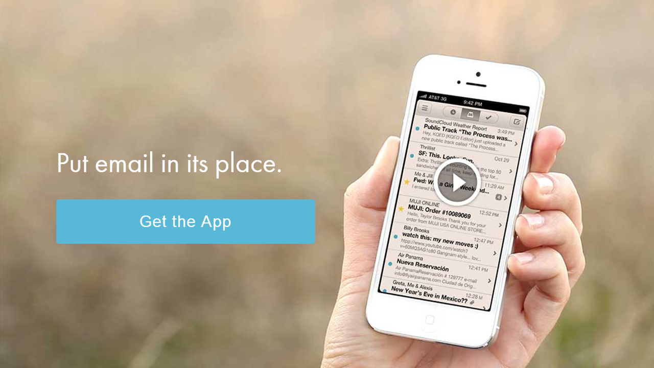 Mailbox: not your average iOS mail client