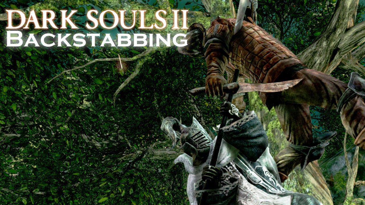 Avoid attacks from behind in Dark Souls II