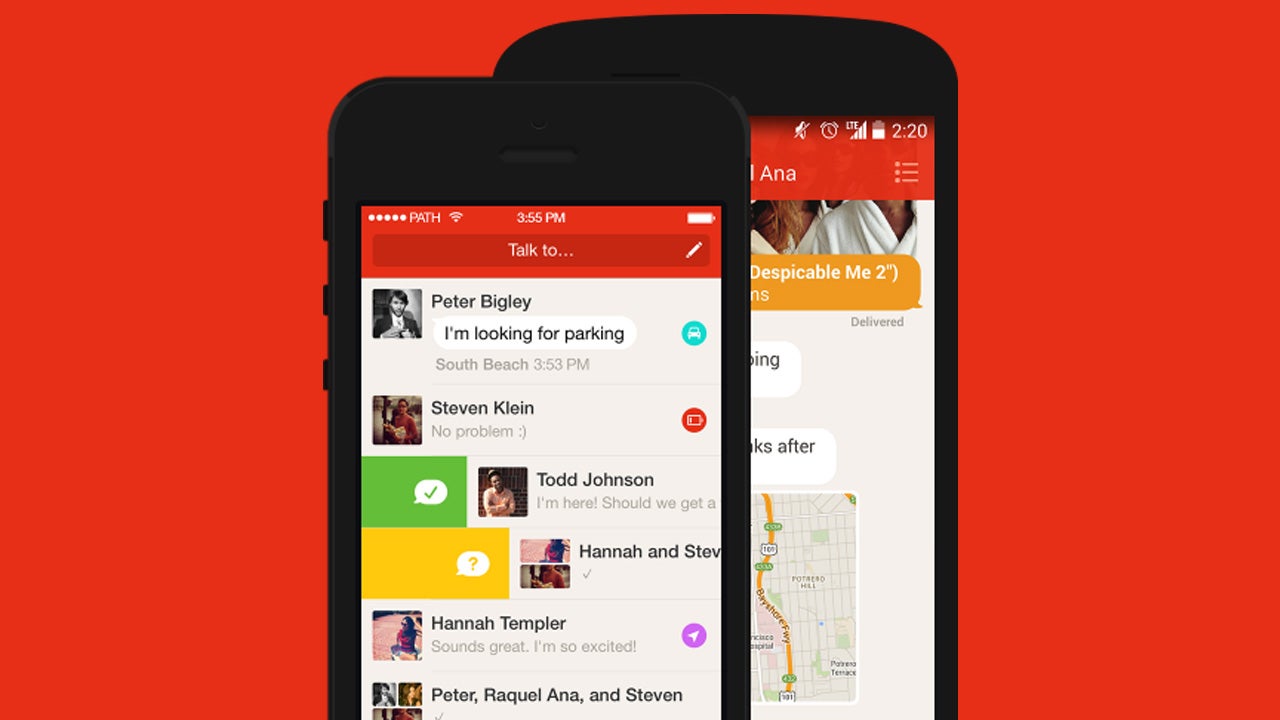 Path Talk messaging app combines features from Snapchat and Foursquare