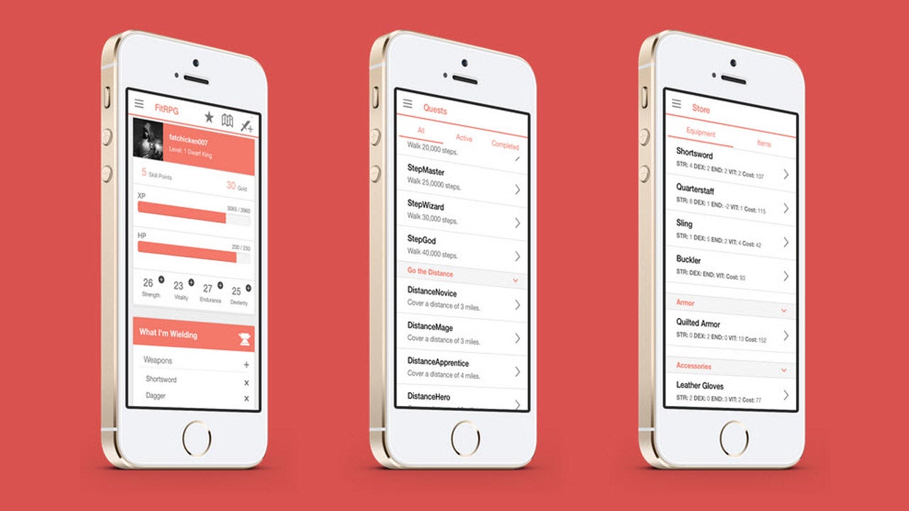 FitRPG uses your Fitbit to turn your workout into a game