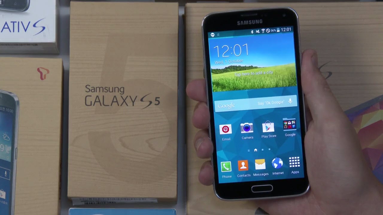 Watch a video of the upcoming Android ‘L’ update with TouchWiz