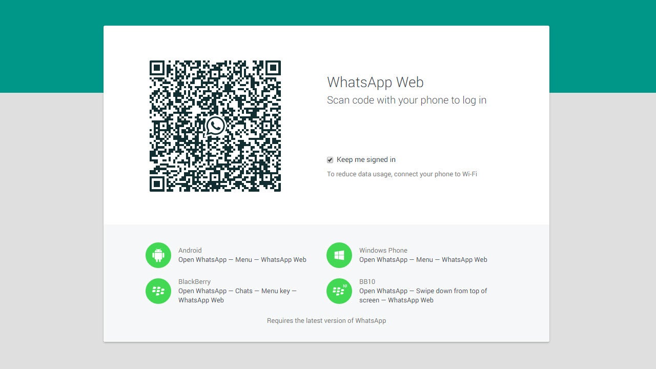 WhatsApp lets you chat on your computer using Chrome
