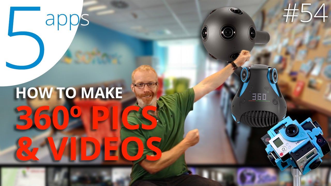 Five apps to create VR video and images