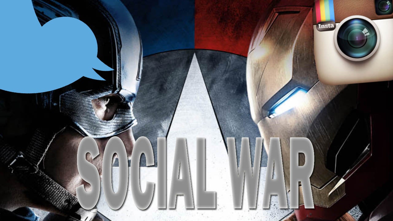 Superheroes get social