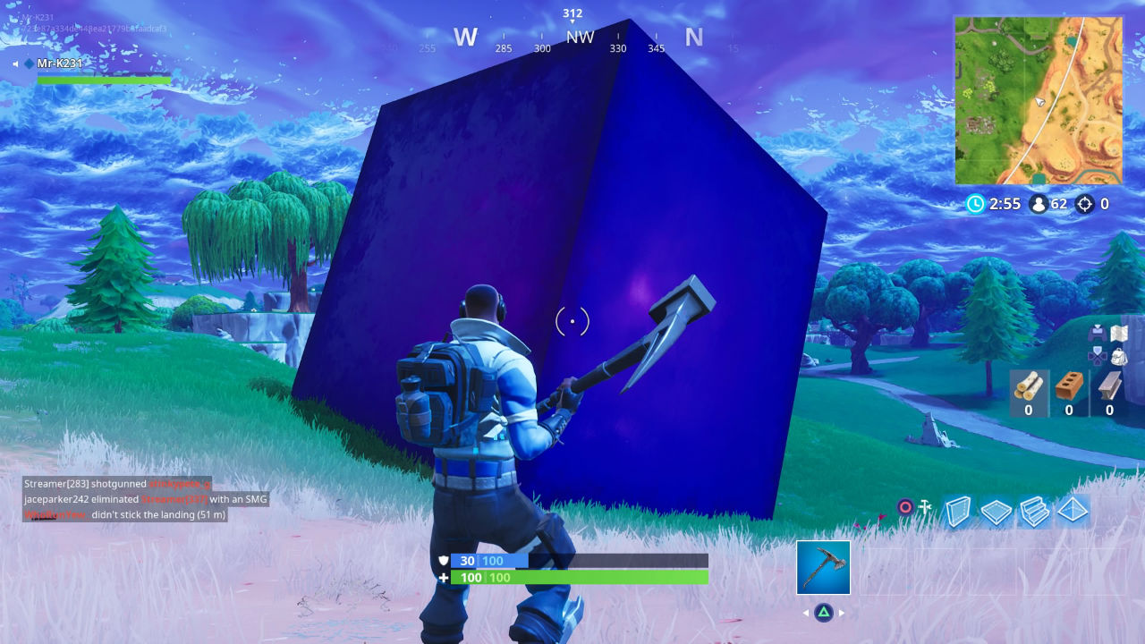 Fortnite: Clues about the Cube