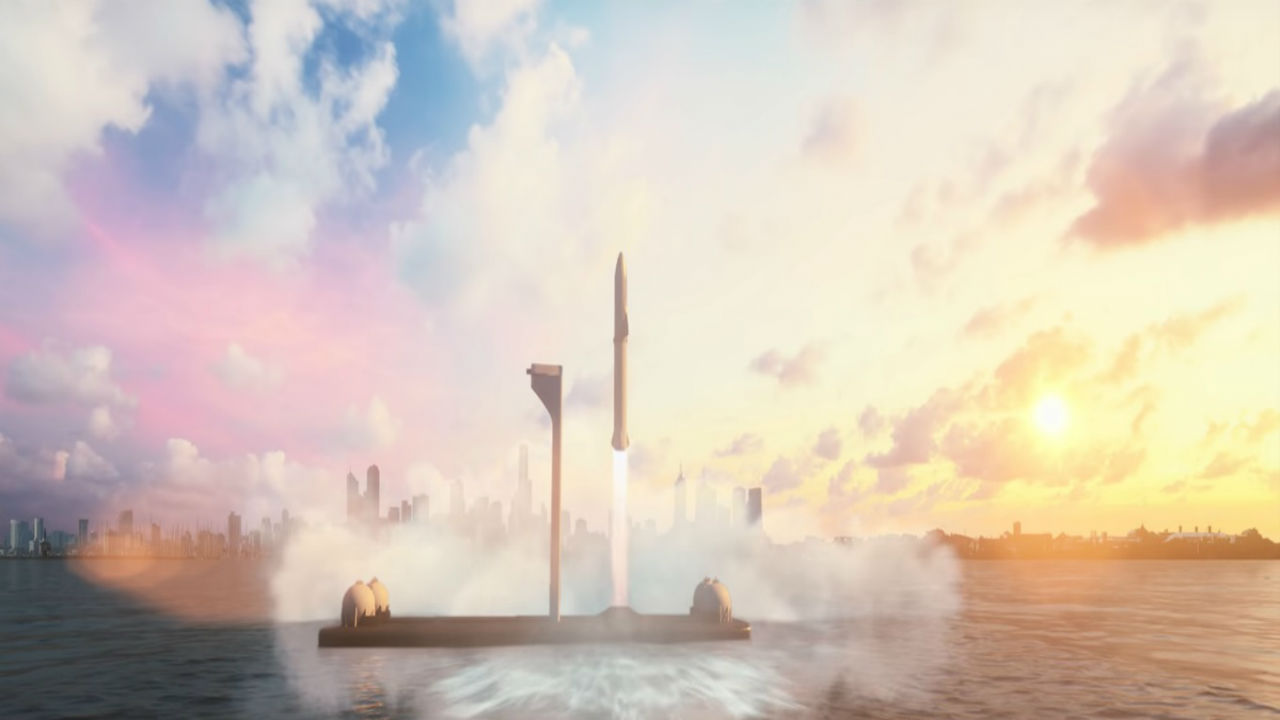 Take a look at Elon Musk’s crazy new spaceship