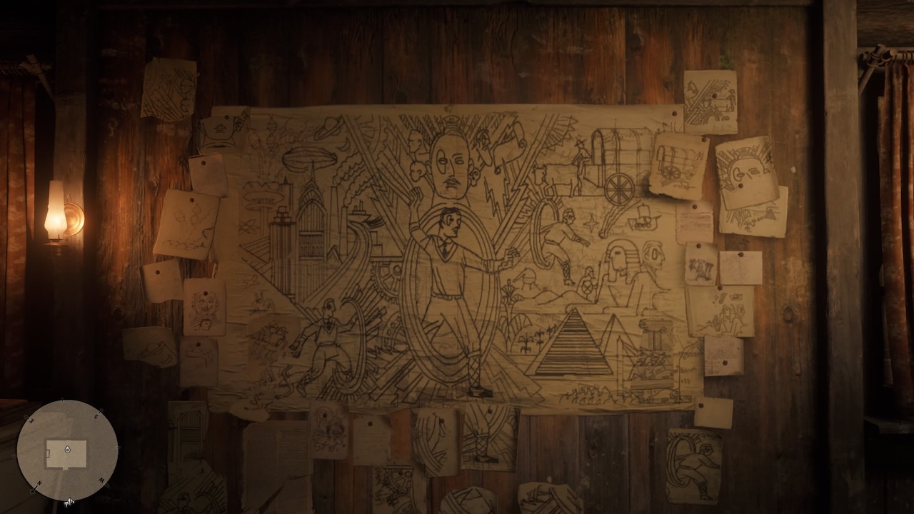 Red Dead 2: maps to all rock carving locations