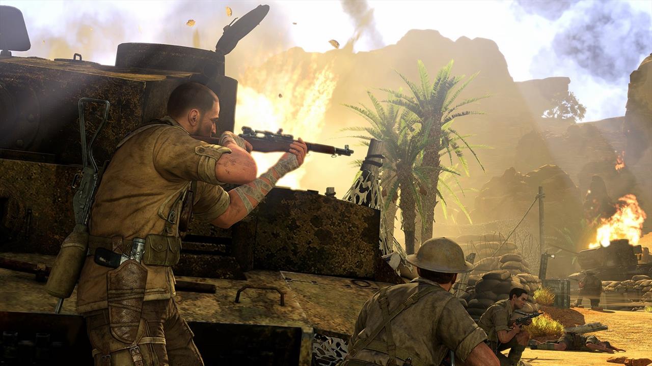 Aim down the scope of Sniper Elite 3