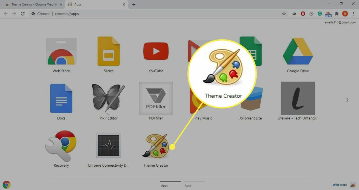 How to create your own Google Chrome theme