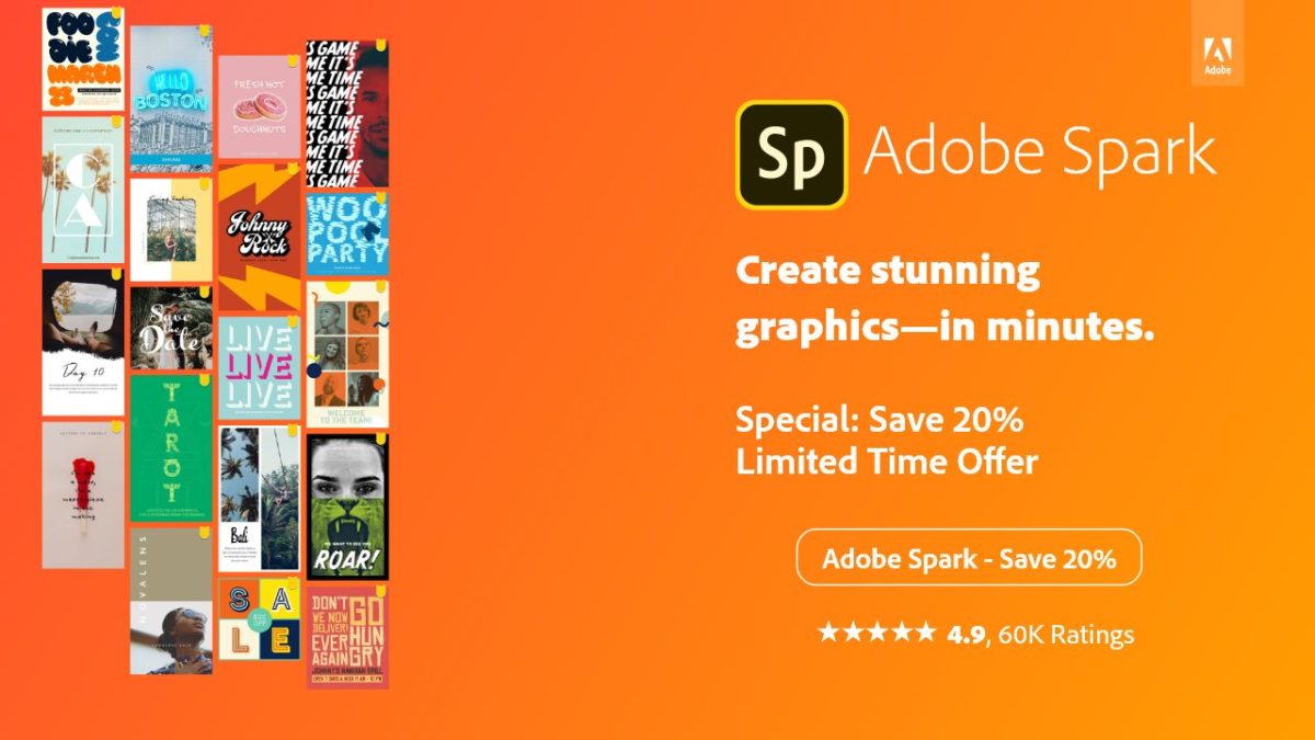 Adobe launches Spark, offers US customers big savings
