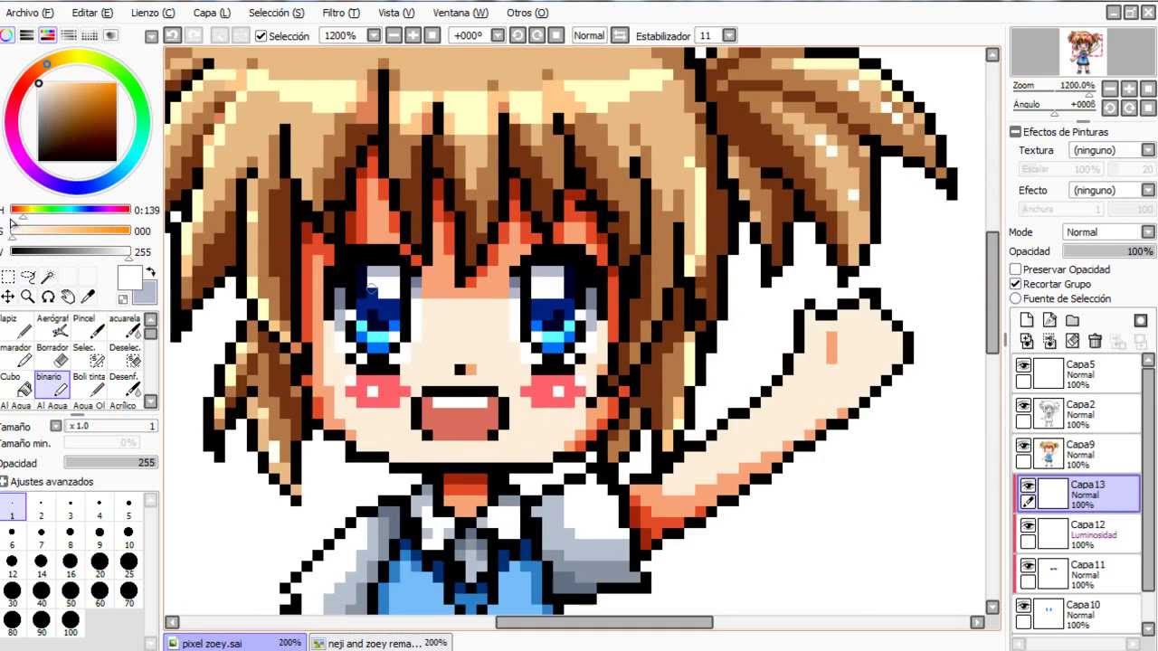How to do Pixel Lines on PaintTool SAI in 3 Fast Steps