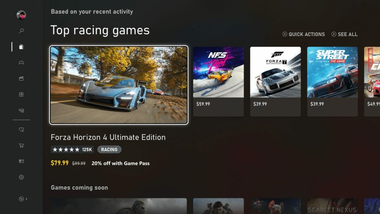 Brand New Microsoft Store User Interface and Experience