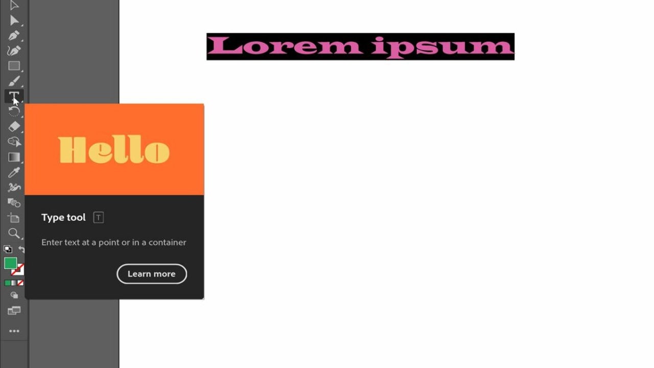 How to change text font in Adobe Illustrator
