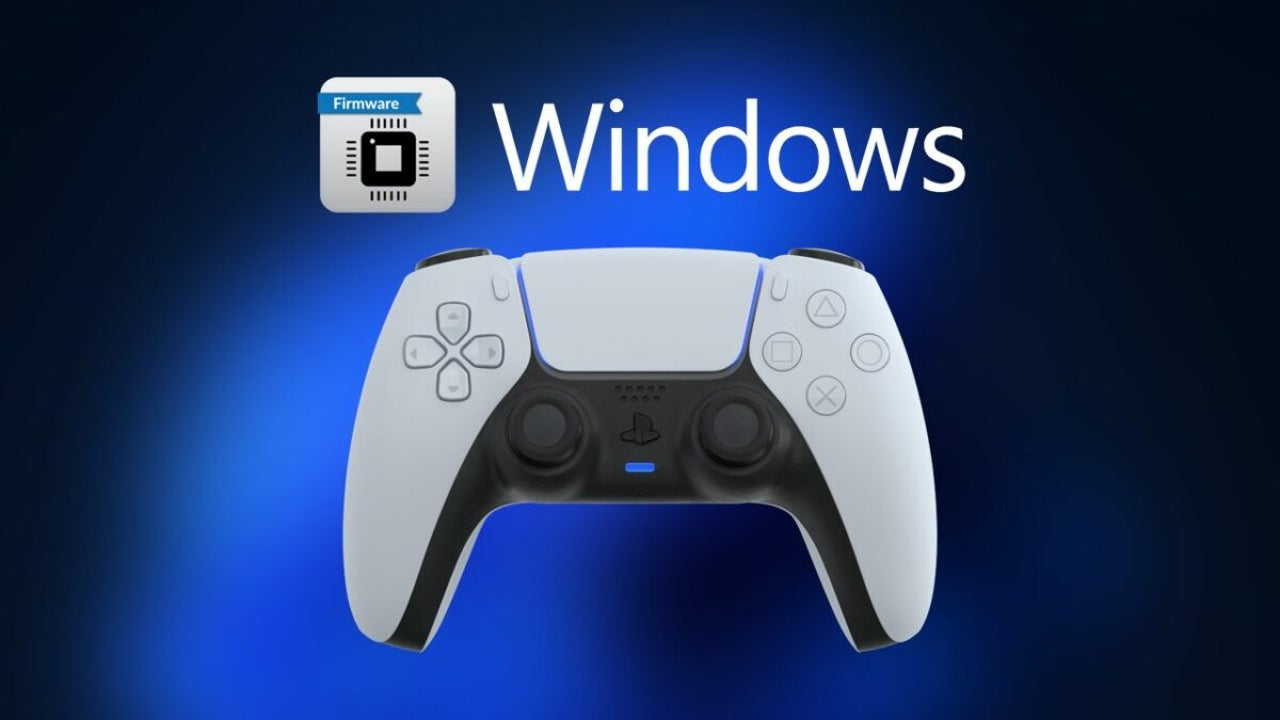 Windows 10 & 11 get firmware updater for DualSense wireless controller