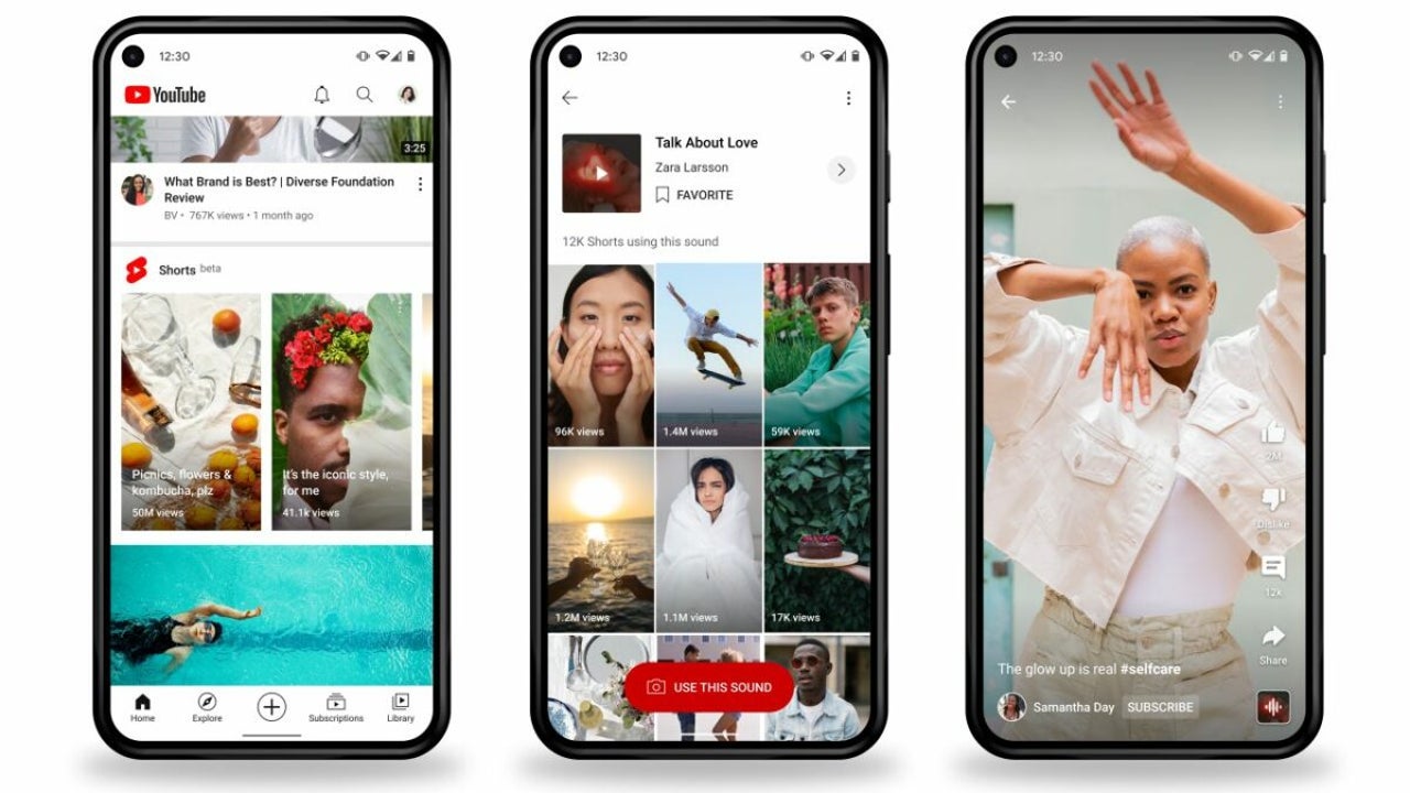 YouTube Shorts receives ads with 30 billion views on the video platform