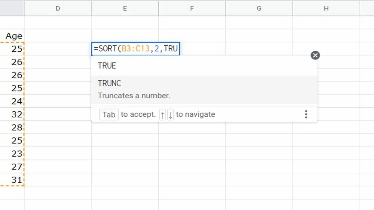 10 essential formulas for Google Sheets