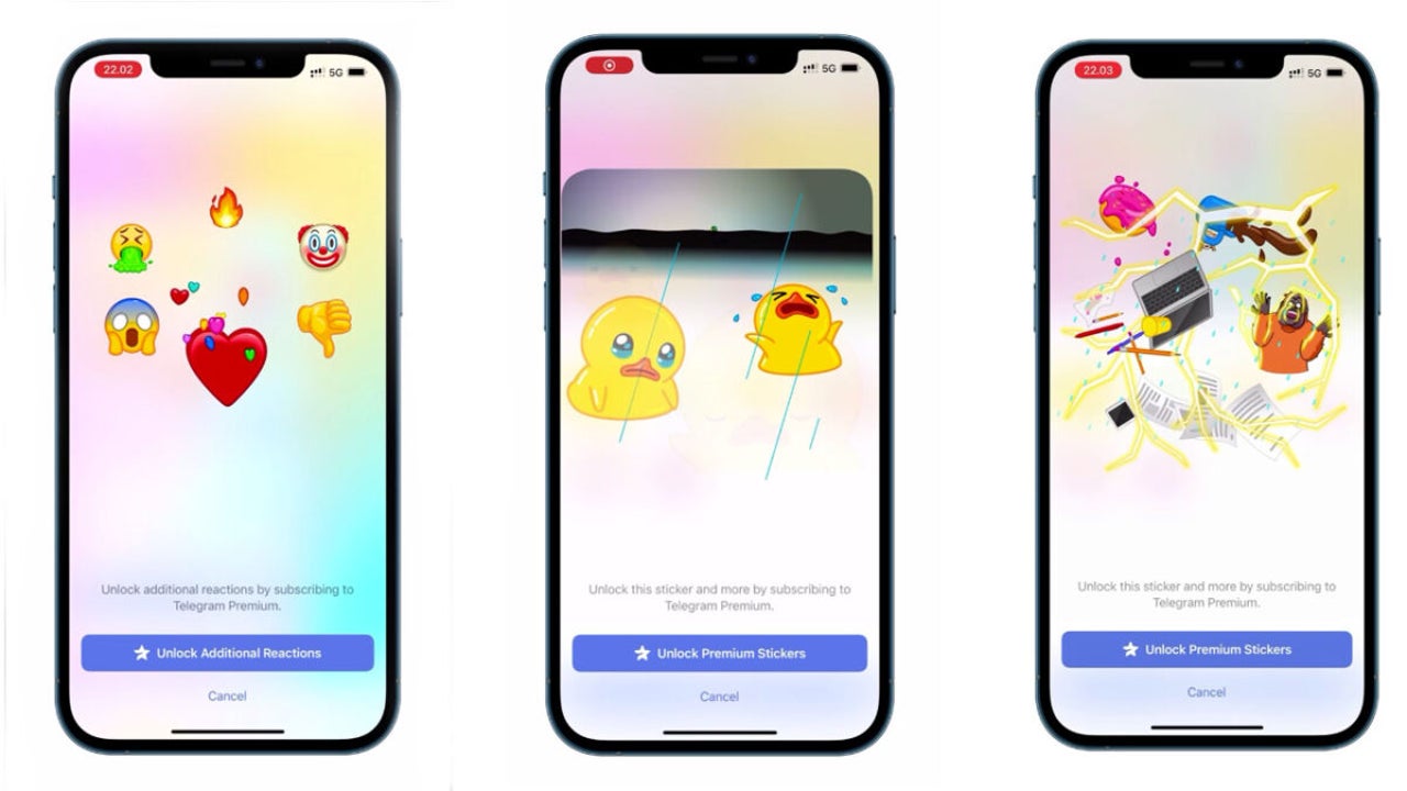 It looks like Telegram Premium mode is on the way