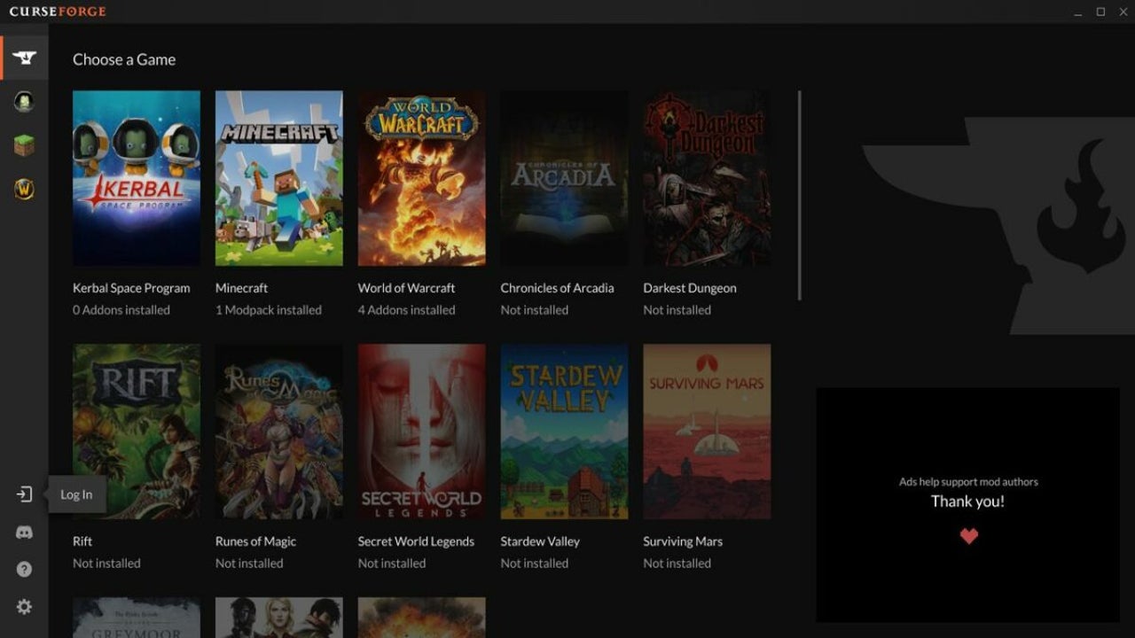 How to Use CurseForge to Manage Your Addons, Mods, etc.