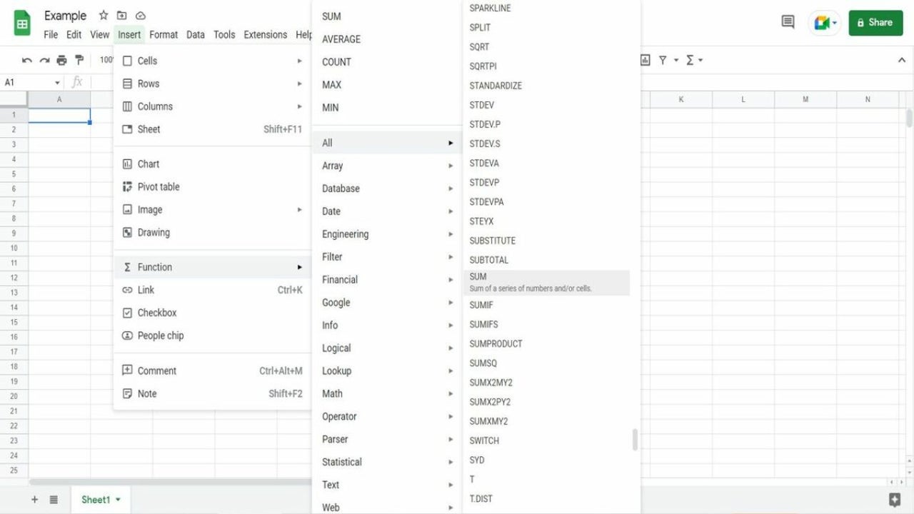 8 functions for getting the most out of Google Sheets