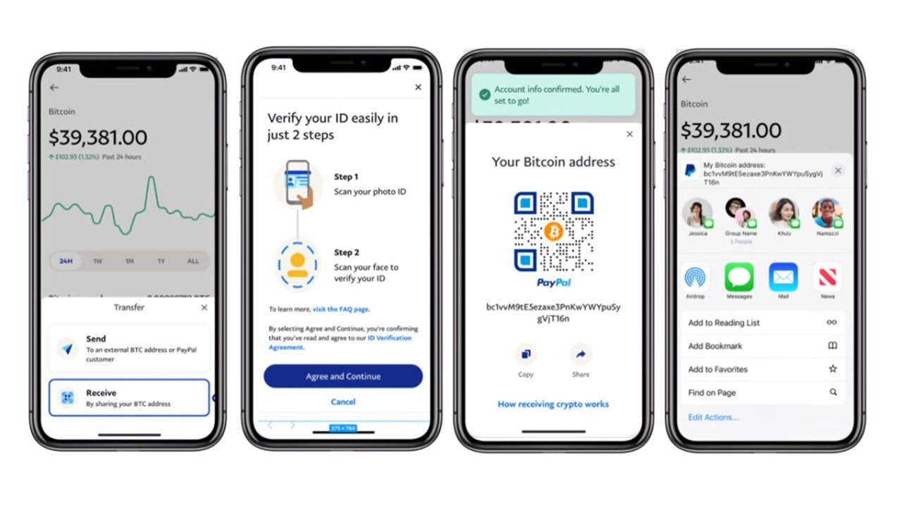 If you have a PayPal account, you now have a fully functional crypto wallet  - Softonic