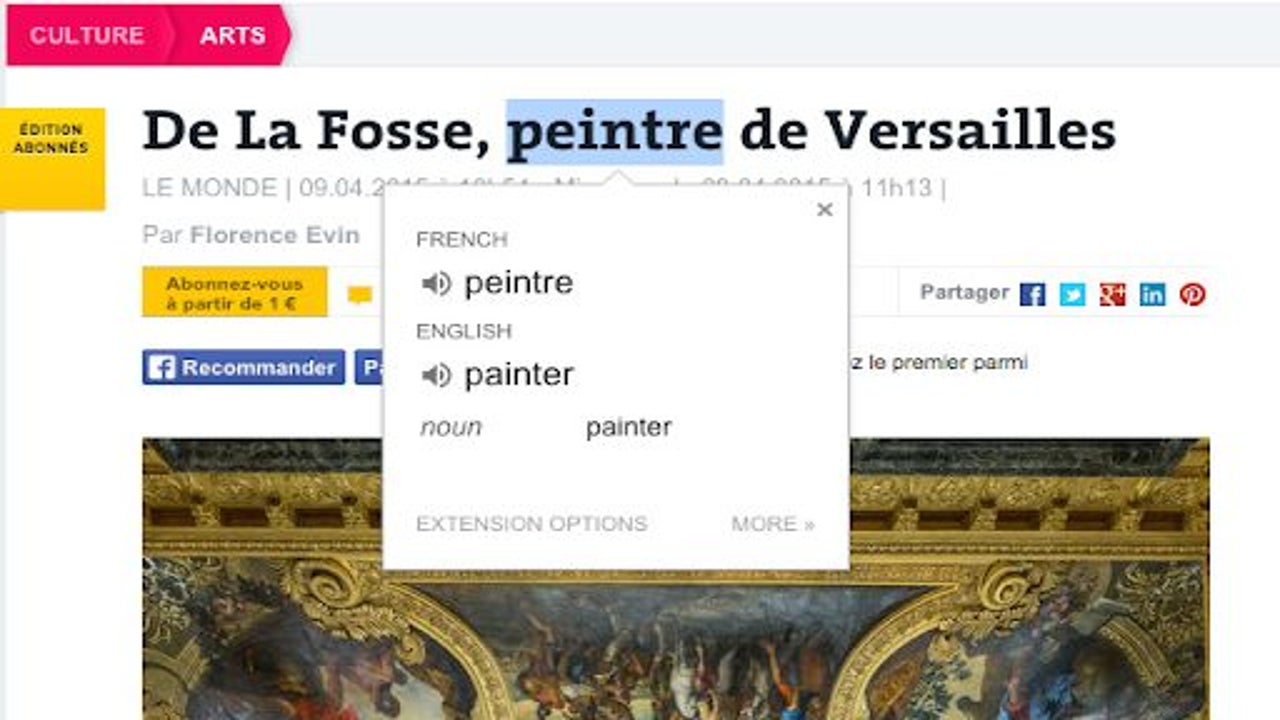 Tips for using Google Translate on Chrome in 3 steps
