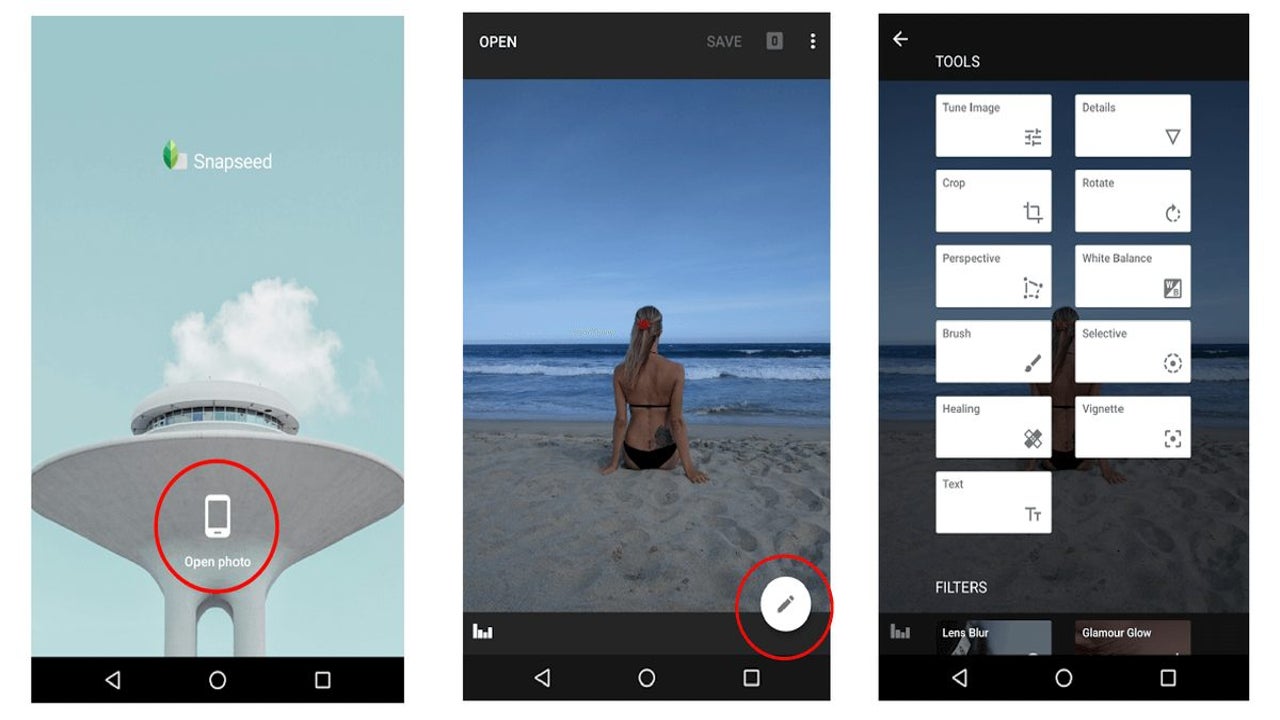 Share your photo-editing skills with Snapseed on Android