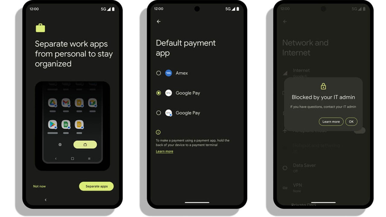 Android 13 is shipping with some interesting business-focused features ...