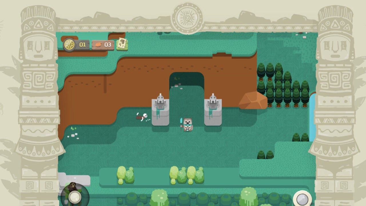 Google features a game with top-down exploration of ancient Mesoamerica