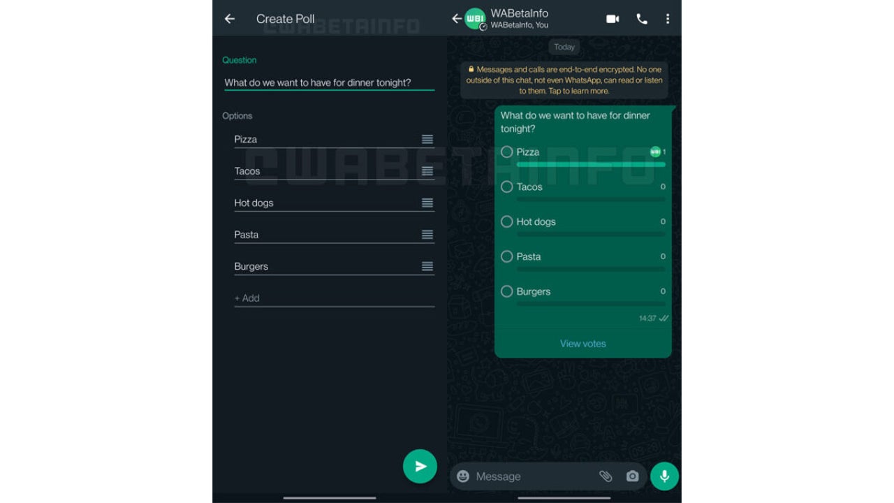 WhatsApp update bringing polls and surveys to the app - Softonic