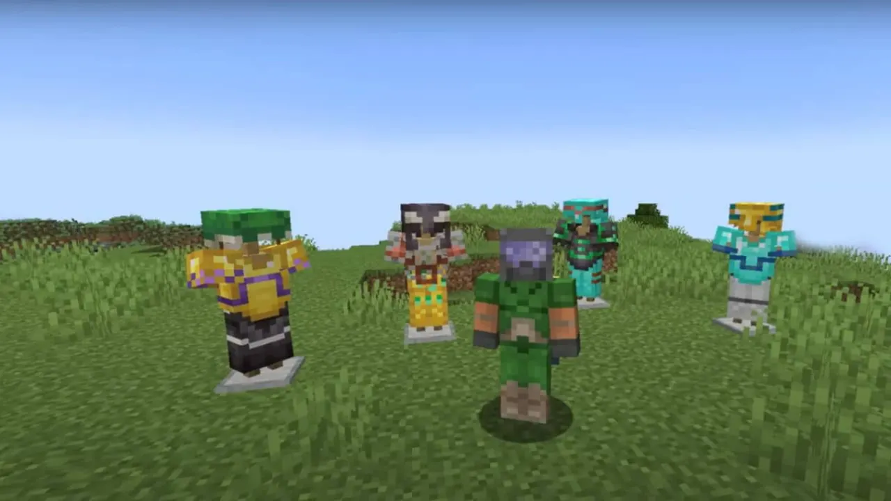 Check out this exciting new Minecraft armor trim feature! - Softonic