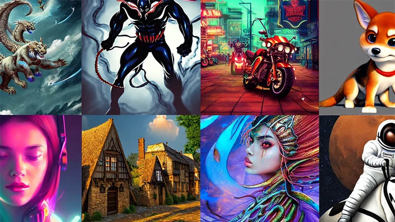 Transform your pictures into stunning art using AI technology