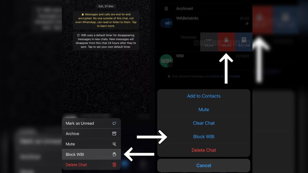 You can block annoying WhatsApp contacts much easier
