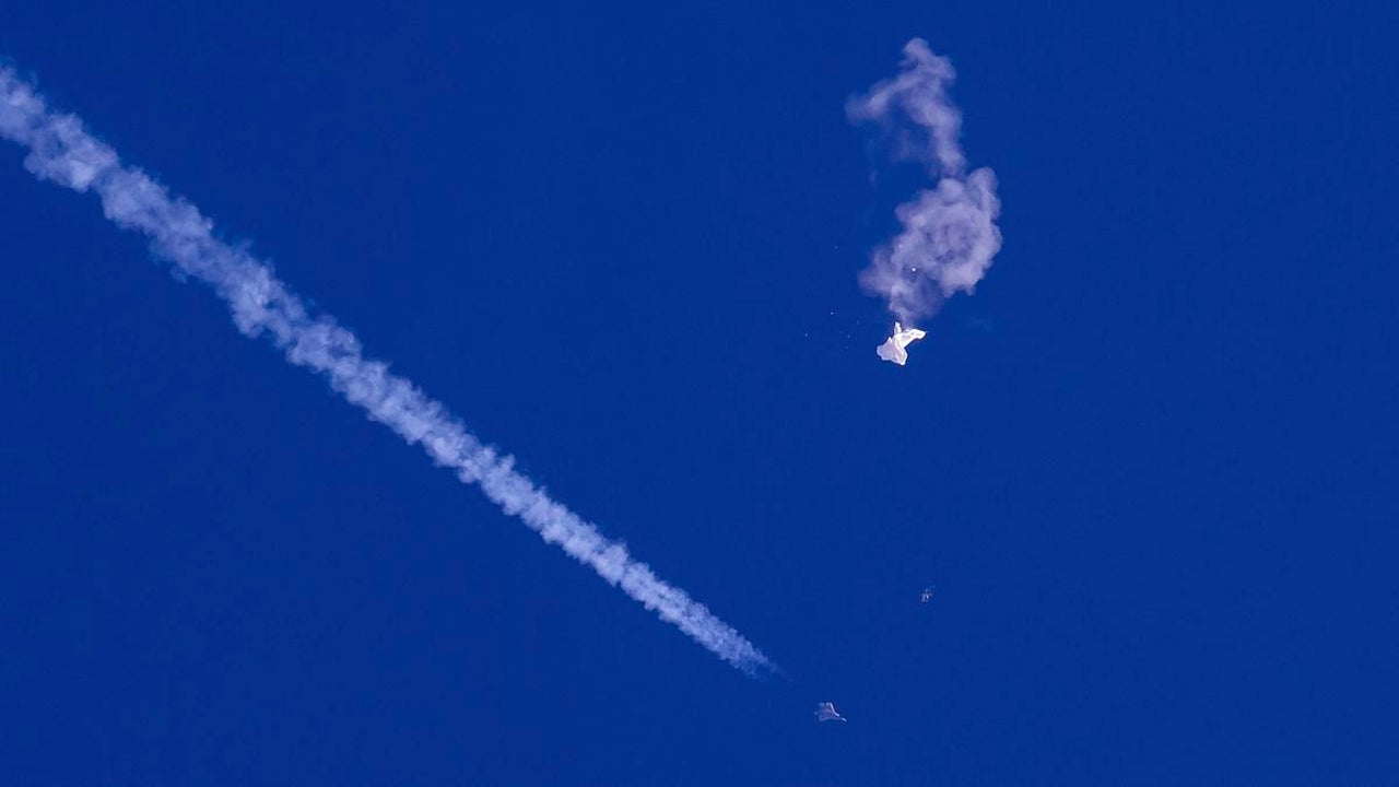 Espionage or visitation from outer space? U.S. shoots down a UFO on the border with Canada