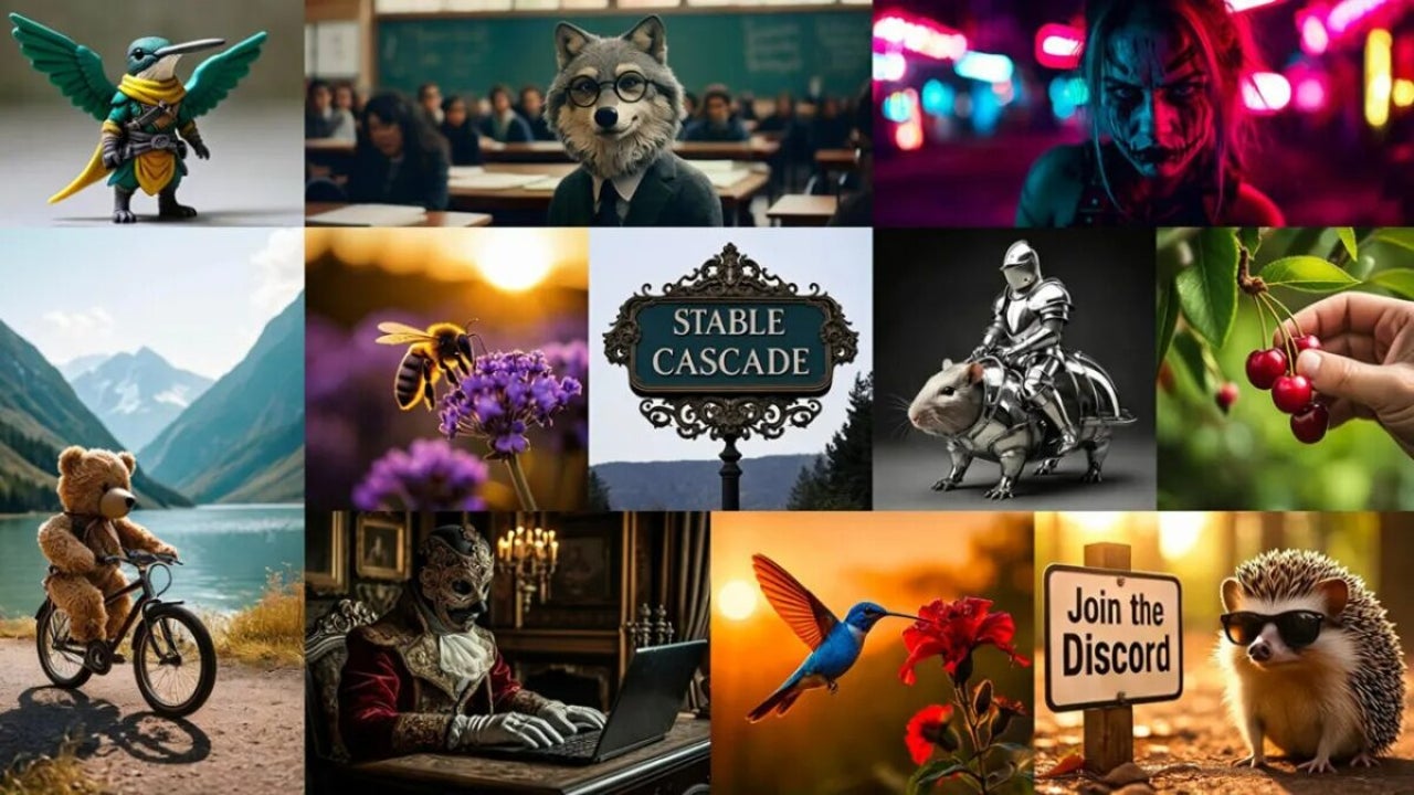 Introducing Stable Cascade: the new image generation model from the creators of Stable Diffusion