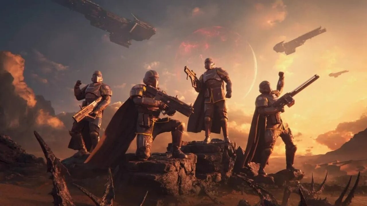 The players of Helldivers 2 have just defeated the automatons