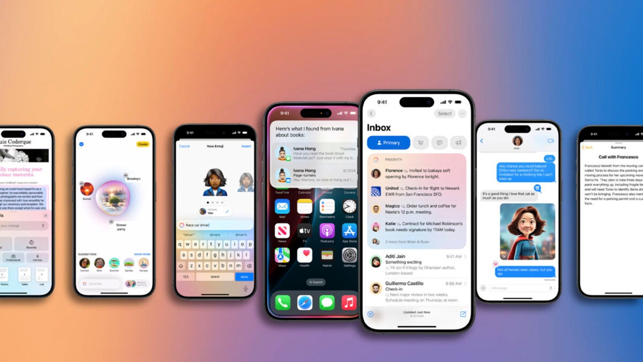 These Apple Intelligence features won’t be available at launch