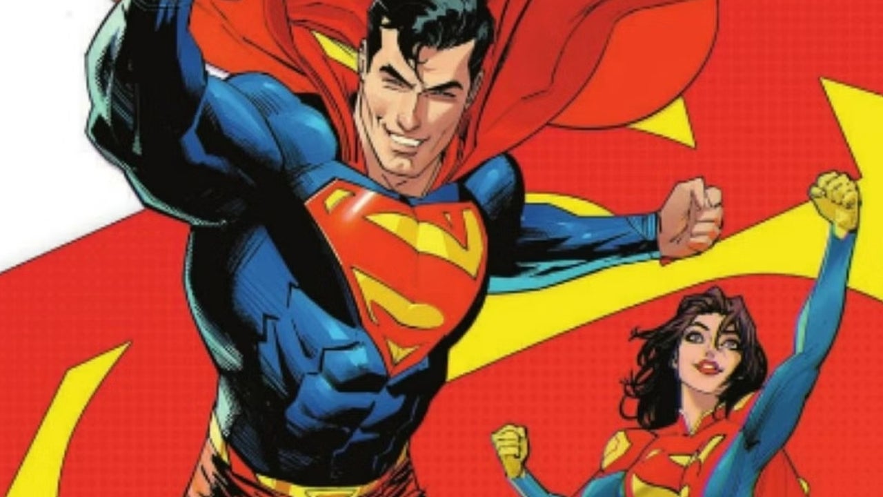 Superman introduces a mysterious new Superwoman by his side, but we have all guessed who she is