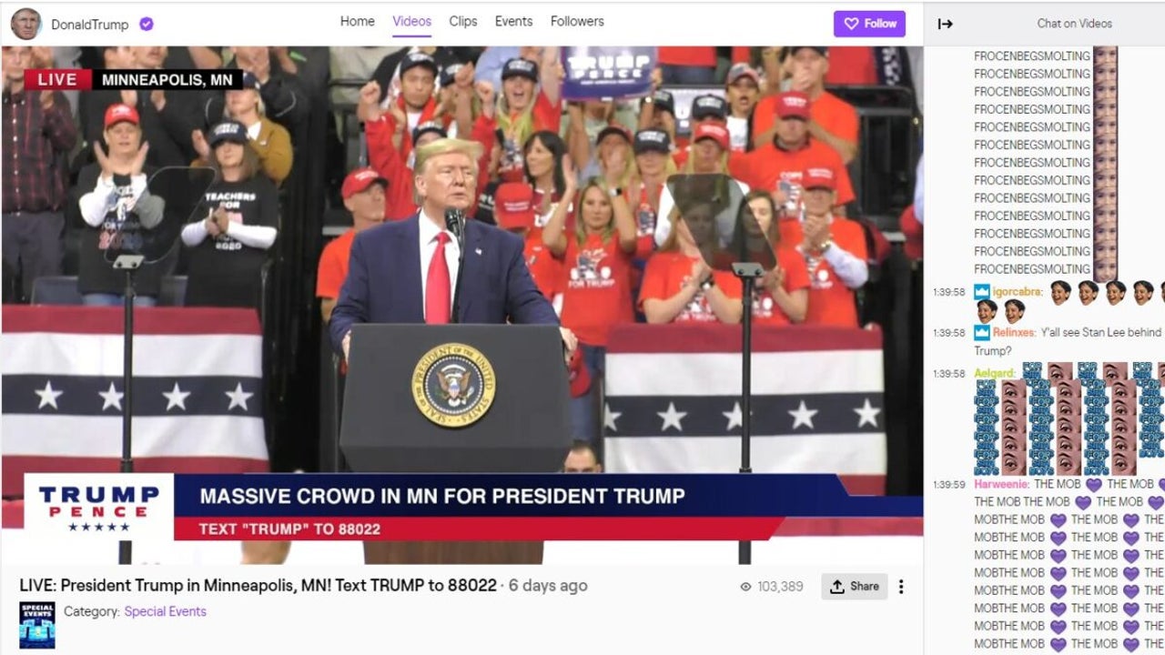 Donald Trump can now resume streaming on Twitch after three years ...