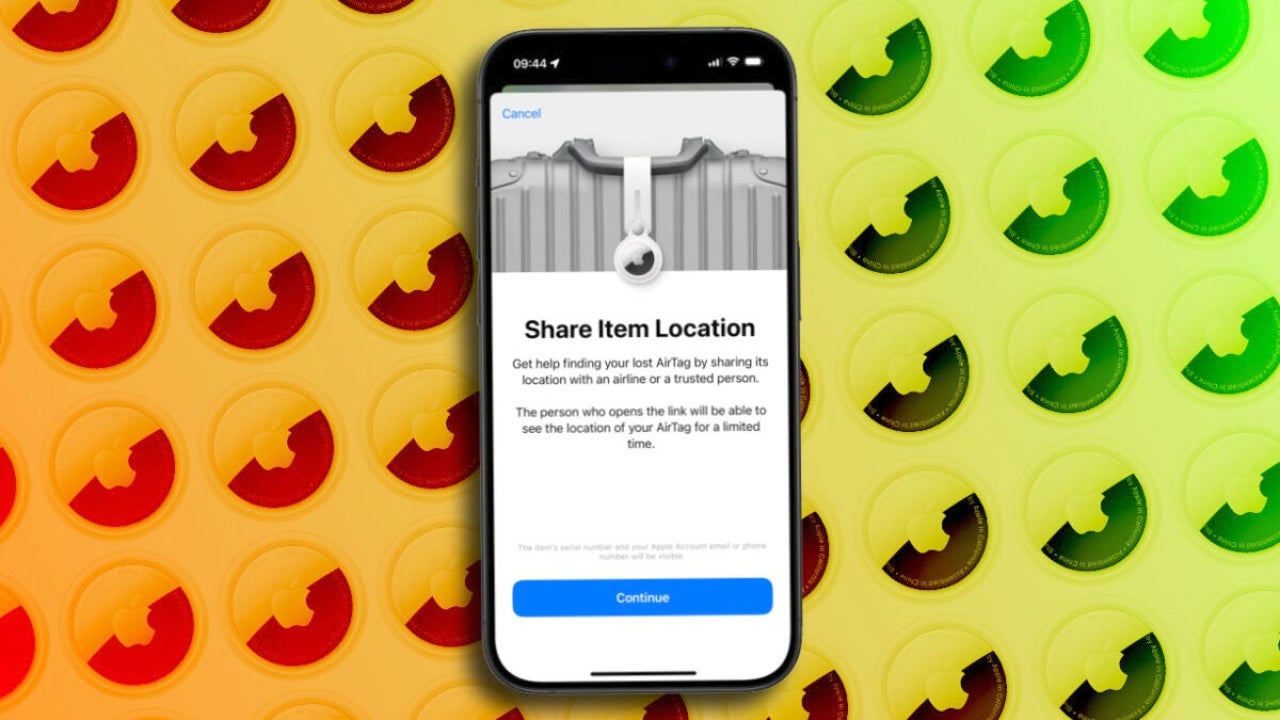 How to share the location of an object in the Find My App with anyone