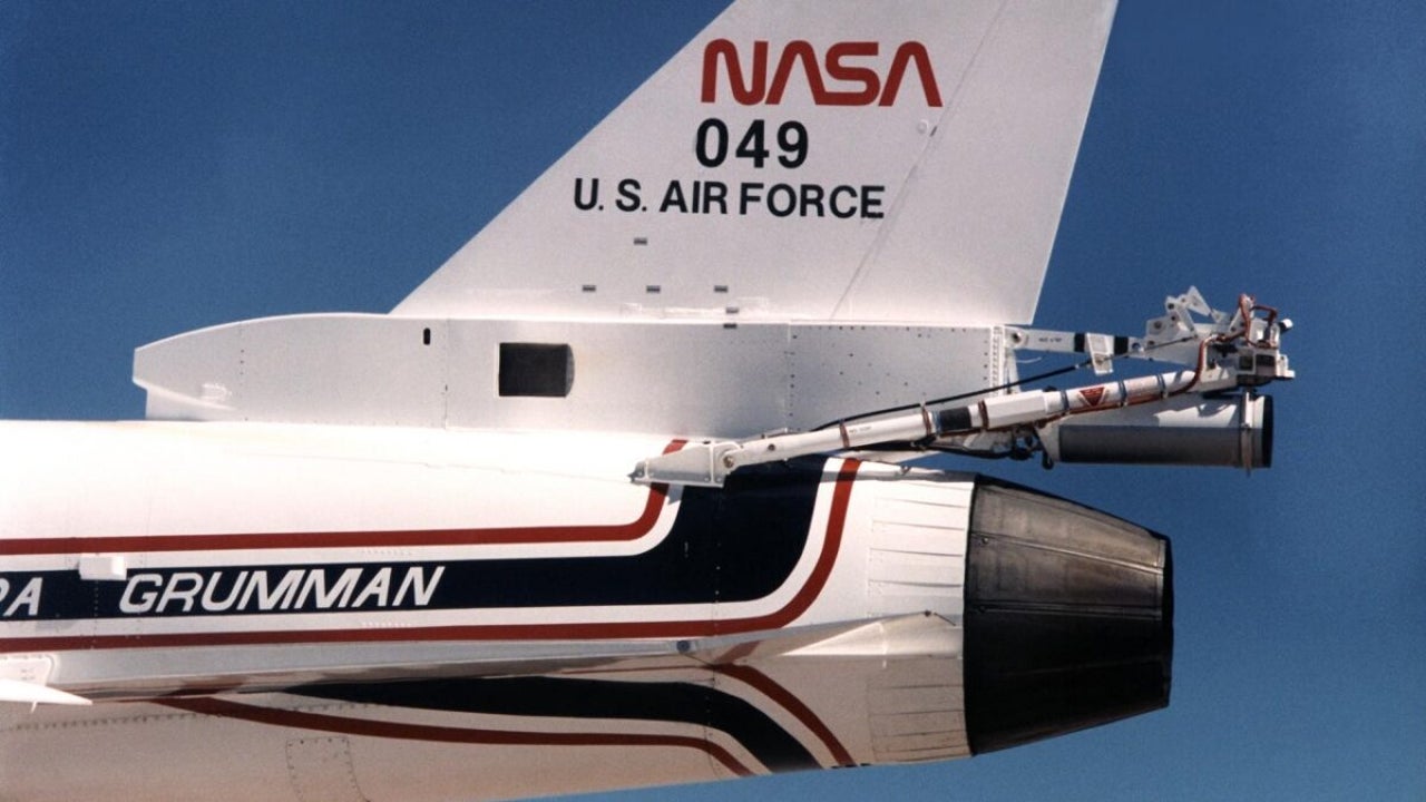 This NASA plane did not succeed for one reason: it had backward wings