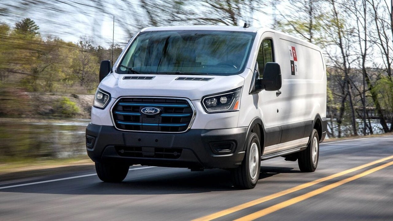 Ford presents the new E-Transit 2025